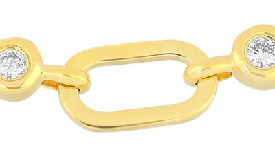 Shop Ef Collection Bezel Diamond Station Bracelet In 14k Yellow Gold