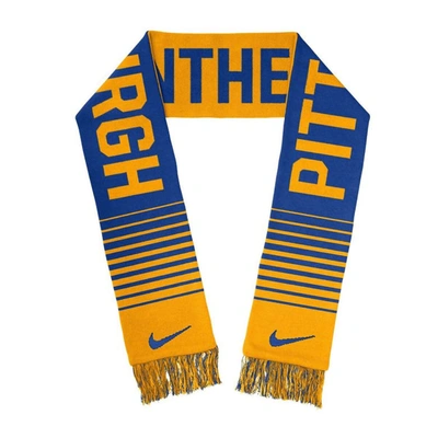 Shop Nike Pitt Panthers Space Force Rivalry Scarf In Royal