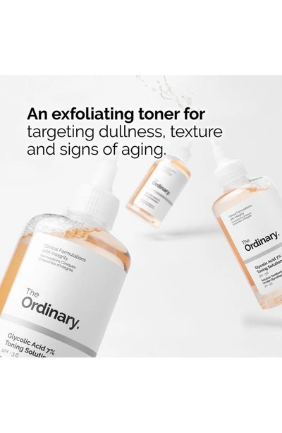 Shop The Ordinary Glycolic Acid 7% Exfoliating Toner, 3.3 oz