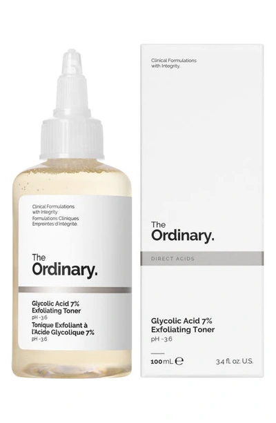 Shop The Ordinary Glycolic Acid 7% Exfoliating Toner, 3.3 oz