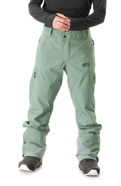 Shop Picture Organic Clothing Picture Object Waterproof Insulated Ski Pants In Laurel Wreath