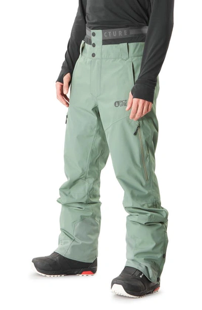 Shop Picture Organic Clothing Picture Object Waterproof Insulated Ski Pants In Laurel Wreath