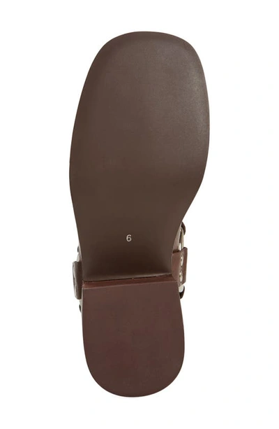 Jeffrey Campbell Reflection Western Boot In Brown Distressed Silver
