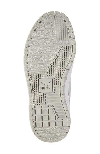 Shop Puma Cali Dream Sneaker In  White-ash Gray