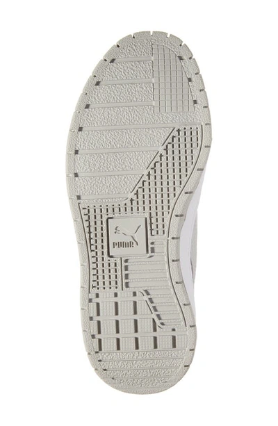 Puma Women's Cali Dream Platform Low Top Sneakers In  White-ash Gray