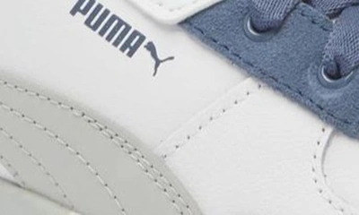 Puma Women's Cali Dream Platform Low Top Sneakers In  White-ash Gray