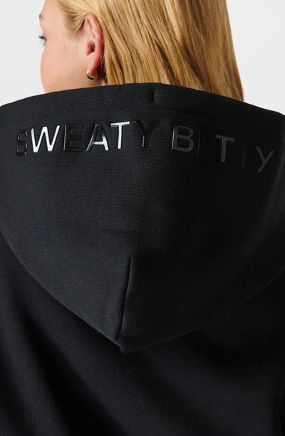Shop Sweaty Betty Elevated Studio Hoodie In Black