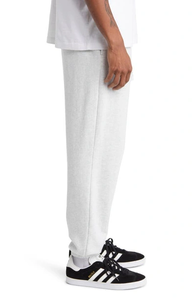 Shop Elwood Core Organic Cotton Brushed Terry Sweatpants In Vintage Ash Grey