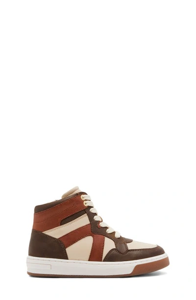 Steve Madden Krane High Top Sneaker In Brown Multi