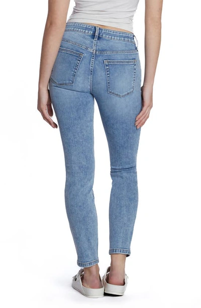 Shop Hint Of Blu Kind Ankle Skinny Jeans In Bubble Blue