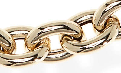 Shop Ef Collection Sienna Chain Link Bracelet In Yellow Gold