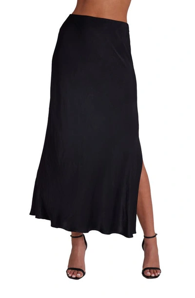 Shop Bella Dahl Bias Cut Maxi Skirt In Black