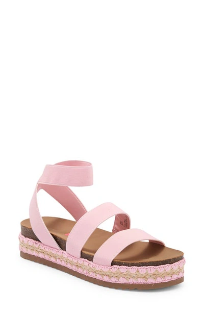 Shop Steve Madden Kids' Jkrissy Platform Sandal In Pink