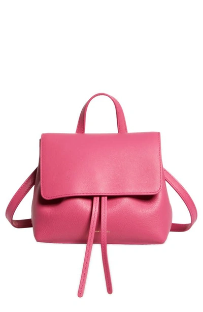 Shop Mansur Gavriel Mini Soft Lady Leather Bag In Z/dnudolly