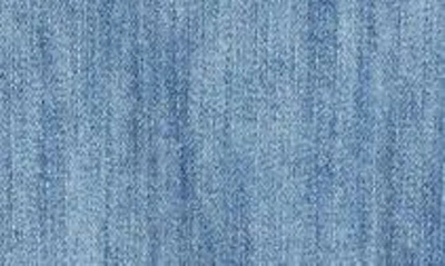Shop Le Jean Tallulah Long Sleeve Denim Midi Dress In Dusty Blue