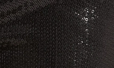 Shop Michael Kors Samantha Sequin Shorts In Black