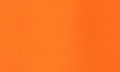 Akris Virgin Wool Crepe Sheath Dress In Pumpkin