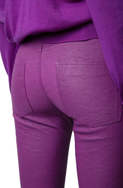 Zadig & Voltaire Phlame Leather Pants In Goa