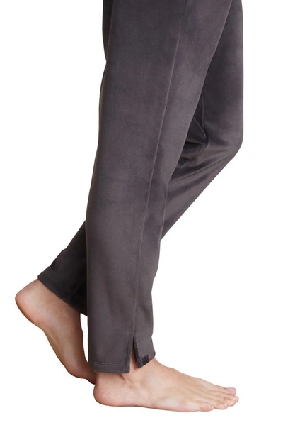 Shop Barefoot Dreams Luxechic® Skinny Zip Pants In Carbon