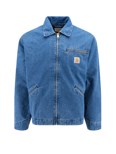 Shop Carhartt Og Detroit Jacket In Blue