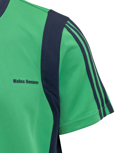 Shop Adidas Originals By Wales Bonner Adidas X Wales Bonner T-shirt In Vivid Green