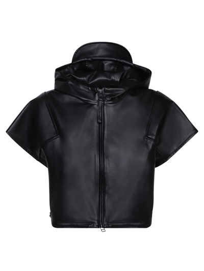 Shop Issey Miyake Cropped Black Jacket