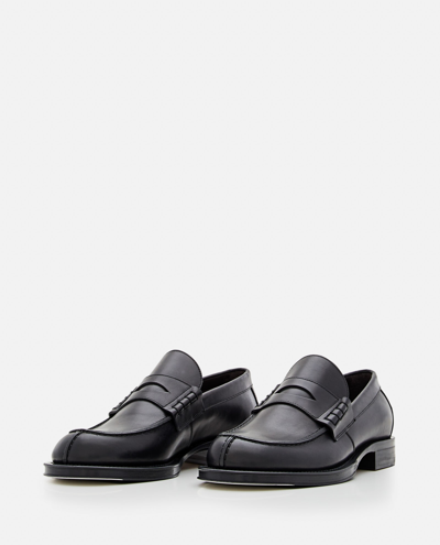 Shop Lanvin Medley Loafers In Black