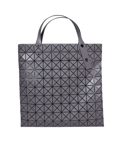 Shop Issey Miyake Prism Matte L Gray Bag In Grey