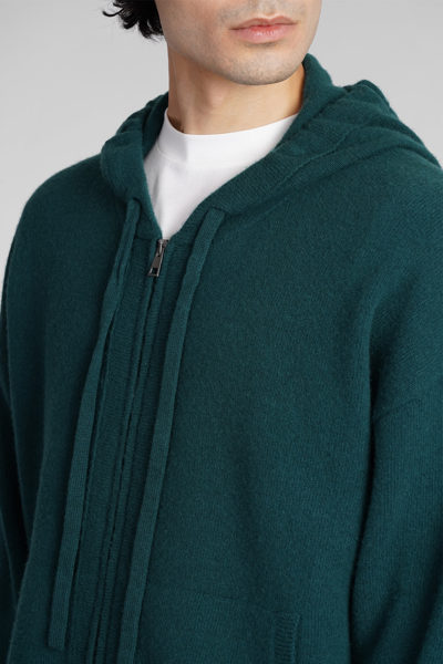 Shop Roberto Collina Sweatshirt In Green Wool