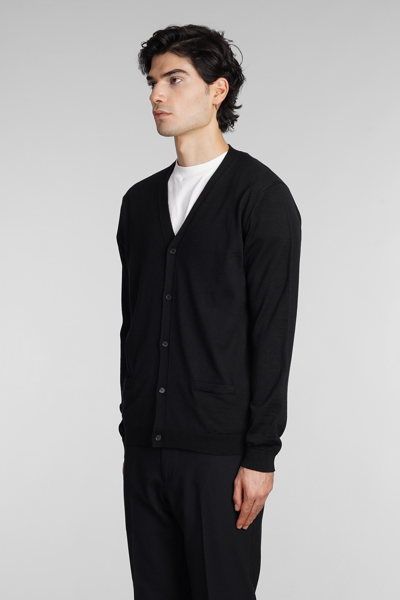 Shop Roberto Collina Cardigan In Black Wool