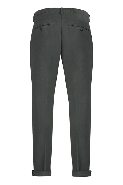Dondup Gaubert Cotton Chino Trousers In Grey