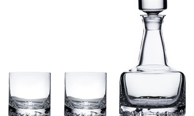 Orrefors Erik 3-piece Barware Set
