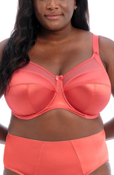 Shop Goddess Keira Full Figure Underwire Bra In Mineral Red