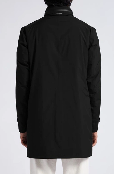 Shop Herno Laminar 2-ply Gore-tex® Waterproof Coat In Black