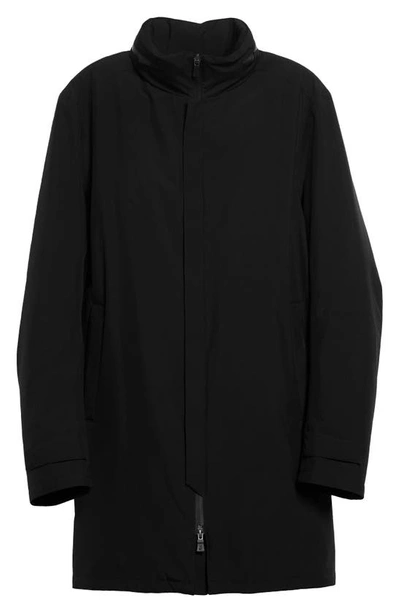 Shop Herno Laminar 2-ply Gore-tex® Waterproof Coat In Black