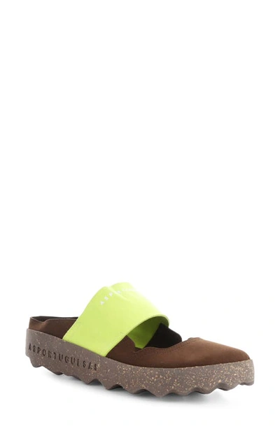 Asportuguesas Cana Slide Sandal In 000 Brown On Micro S