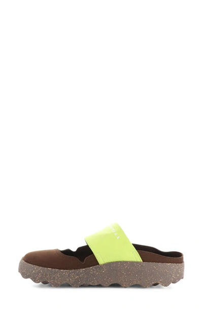 Shop Asportuguesas By Fly London Cana Slide Sandal In 000 Brown On Micro S