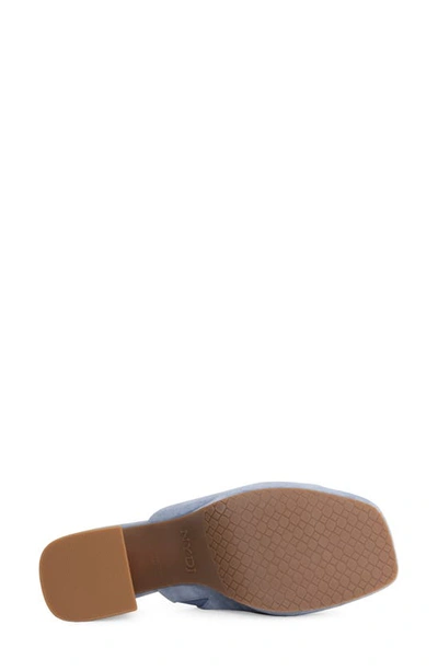 Nydj Dewi Platform Slide Sandal In Blue