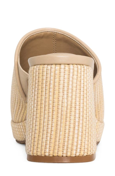 Nydj Dewi Platform Slide Sandal In Natural