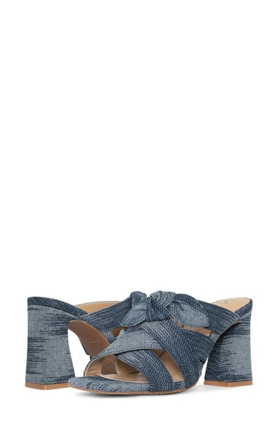 Nydj Loreri Slide Sandal In Dark Blue