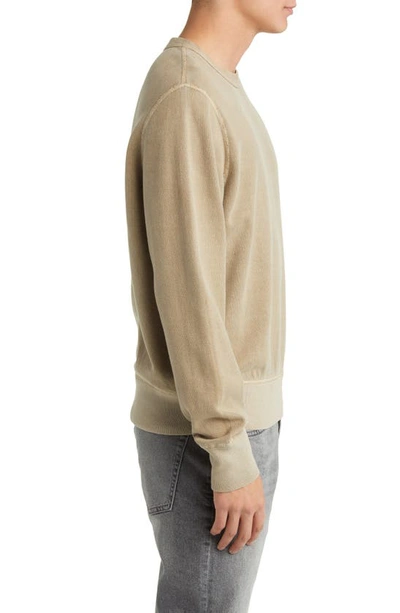 Rag & Bone 425 Damon Sweatshirt In Taupe