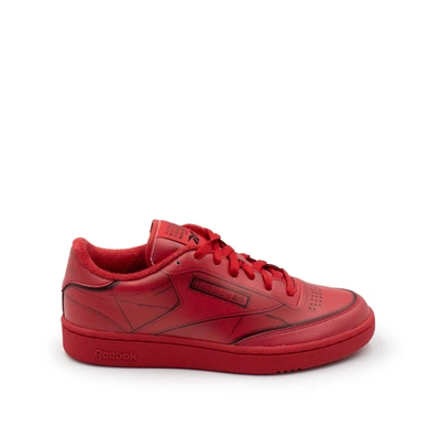 Reebok X Maison Margiela Red Project 0 Club C Sneakers