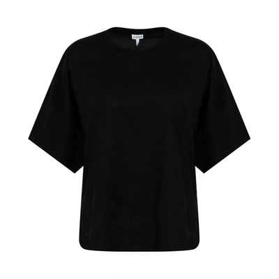 Shop Loewe Short Oversize Anagram T-shirt