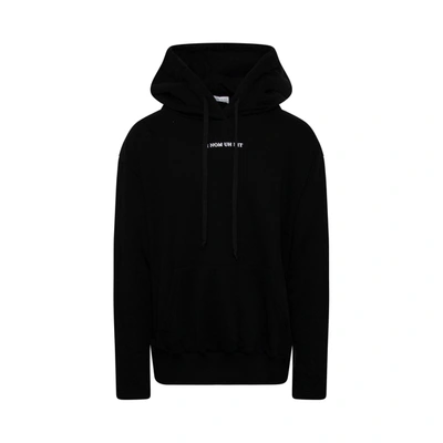 Ih Nom Uh Nit Frayed Graphic Logo Hoodie