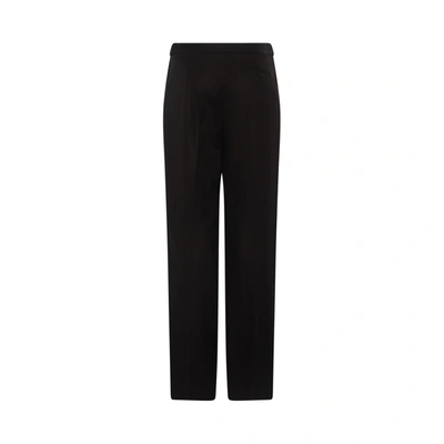 Shop Alexander Mcqueen Herringbone Wide Leg Pants