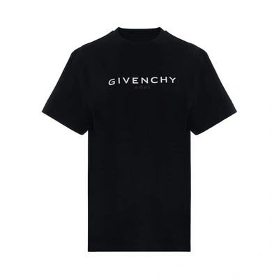 Shop Givenchy Reverse Logo Classic Fit T-shirt