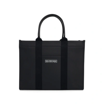Shop Balenciaga Logo Tote Shoulder Bag