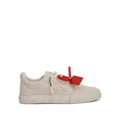 Shop Off-white Low Vulcanized Suede Sneaker