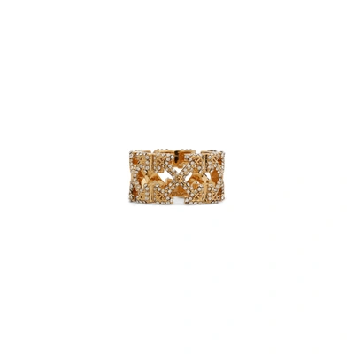 Shop Off-white Pave Multi Arrow Ring