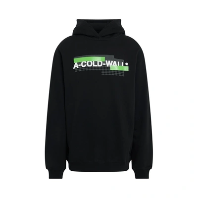 Shop A-cold-wall* Grid Logo Hoodie